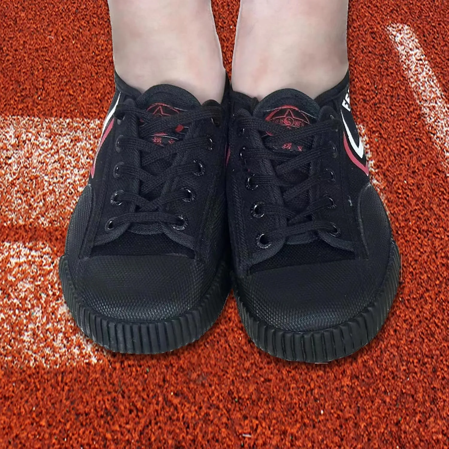 Adults Martial Arts Shoes Men Women |Kids Low Top Canvas Sneakers for Kung fu Parkour | Daily Casual Walking Shoes | Rubber Sole Fashion Sneakers