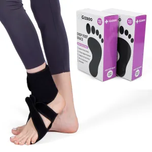 AFO Foot Drop Brace – Breathable Adjustable Foot Brace Orthosis for Walking, Sleeping, Alleviating Drop Foot Instigated by MS, Stroke, TBI, Achilles Tendon Pain Relief for Men and Women (Right)