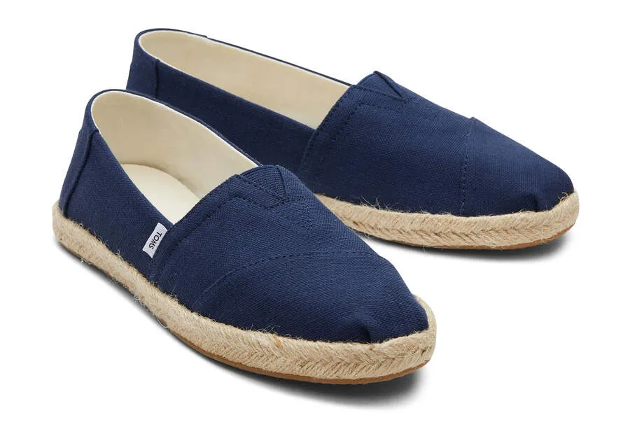 Alpargata Rope Navy Cotton