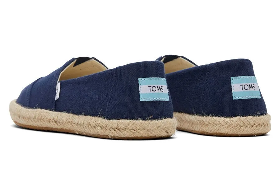 Alpargata Rope Navy Cotton