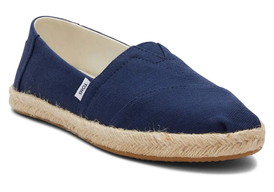 Alpargata Rope Navy Cotton