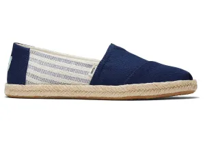 Alpargata Rope Navy Stripes