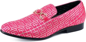 Amali Luxury Loafers for Men - Elegant Slip-On Men’s Dress Shoes - Fashion Smoking Slippers