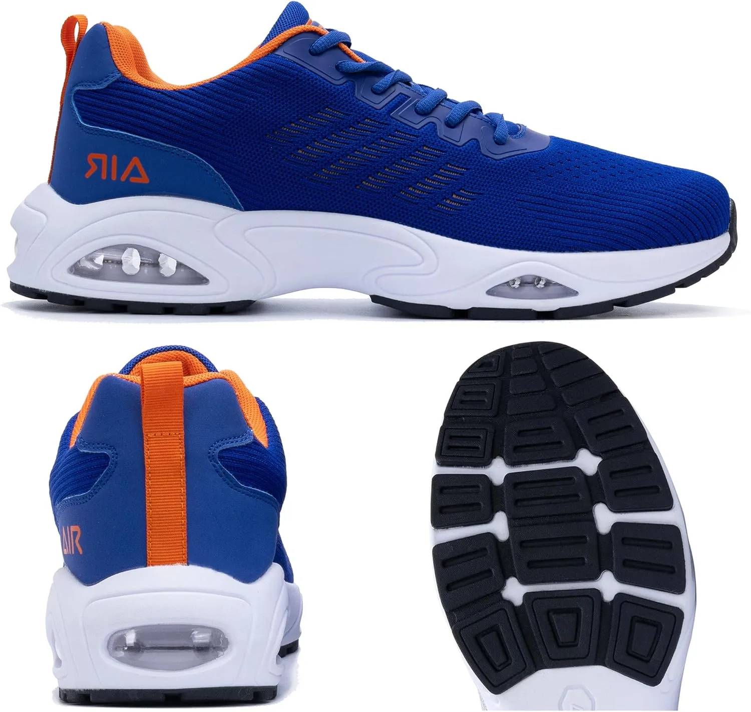 Autper Men's Air Athletic Running Shoes Lightweight Breathable Tennis Walking Sneakers for Gym Jogging Sports US 7-13
