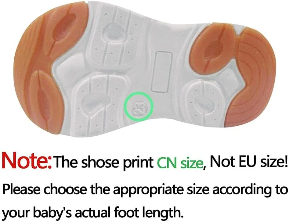 Baby First-Walking Shoes 1-4 Years Kid Shoes Trainers Toddler Infant Boys Girls Soft Sole Non Slip Cotton Canvas Mesh Breathable Slip-on Sneakers (Pink, 12 Months)