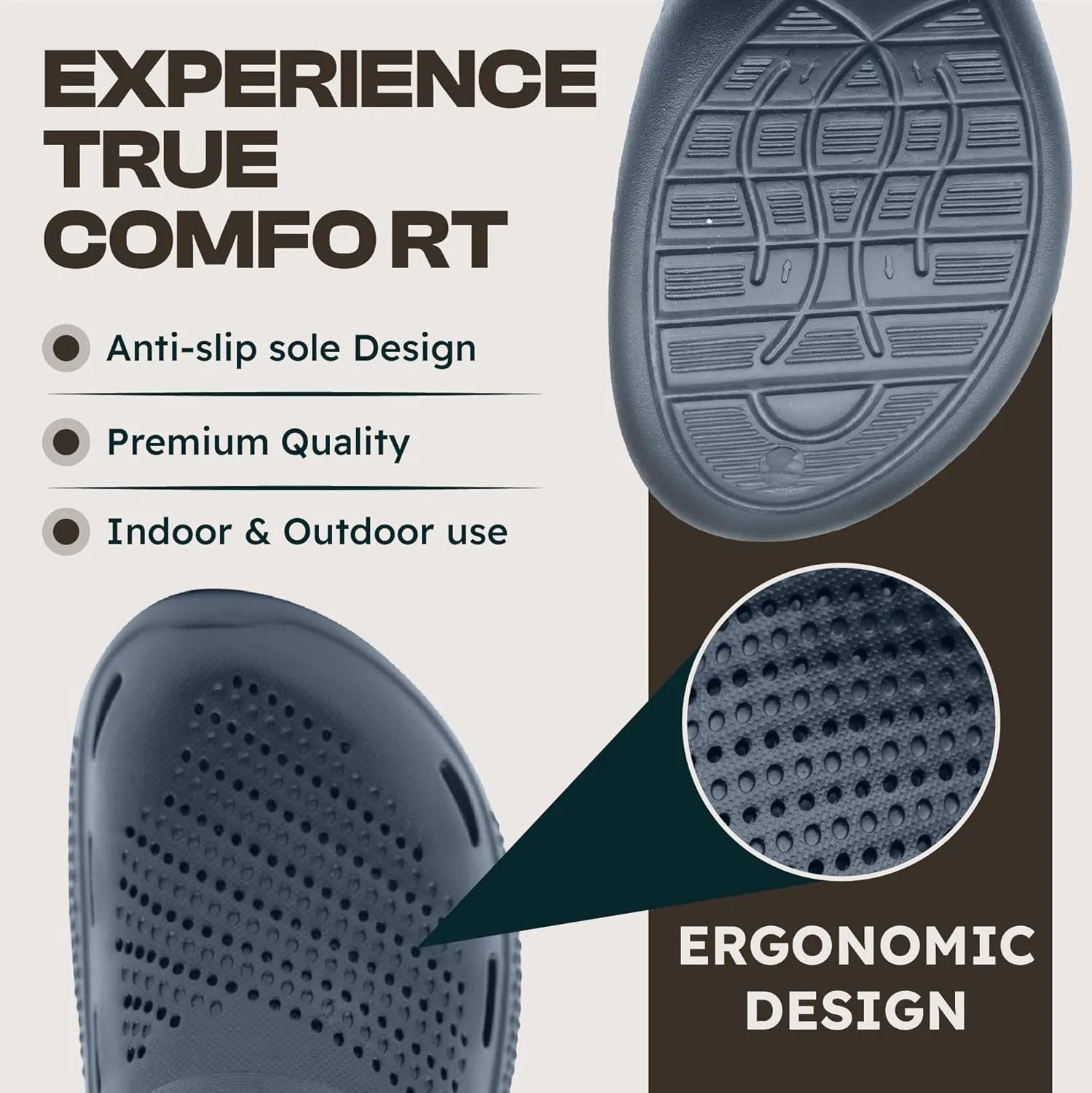 Basha Unisex Garden Clogs Slippers Sandals for Men and Women, Great for Outdoor