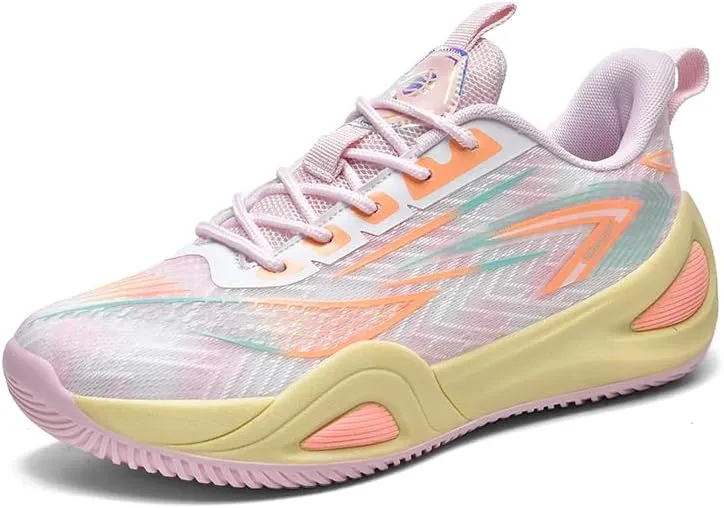 Basketball Shoes for Women and Men, Comfortable Lightweight Sports Outdoor Fashion Sneakers