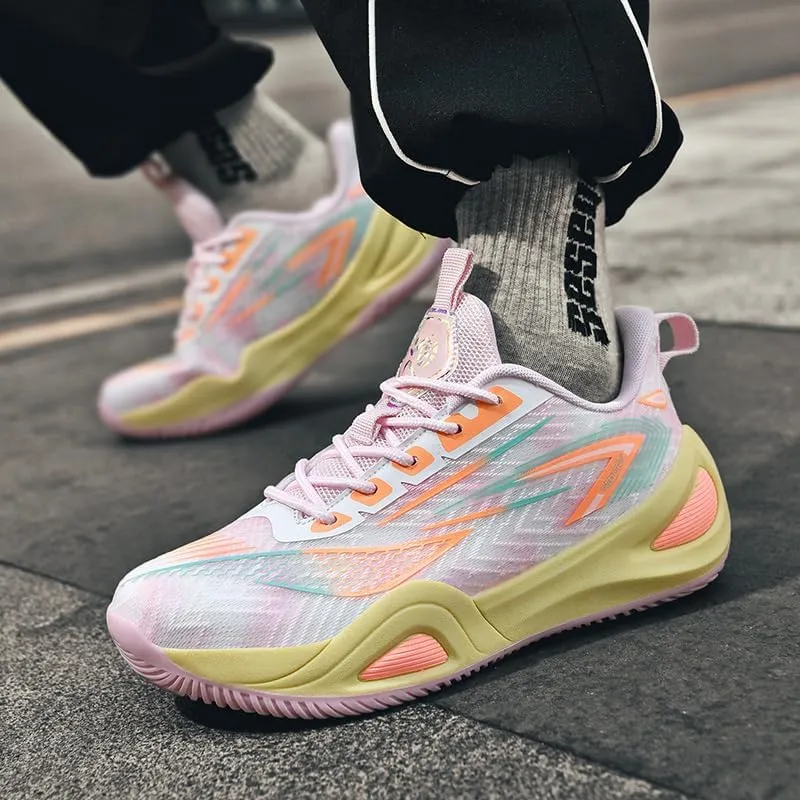 Basketball Shoes for Women and Men, Comfortable Lightweight Sports Outdoor Fashion Sneakers