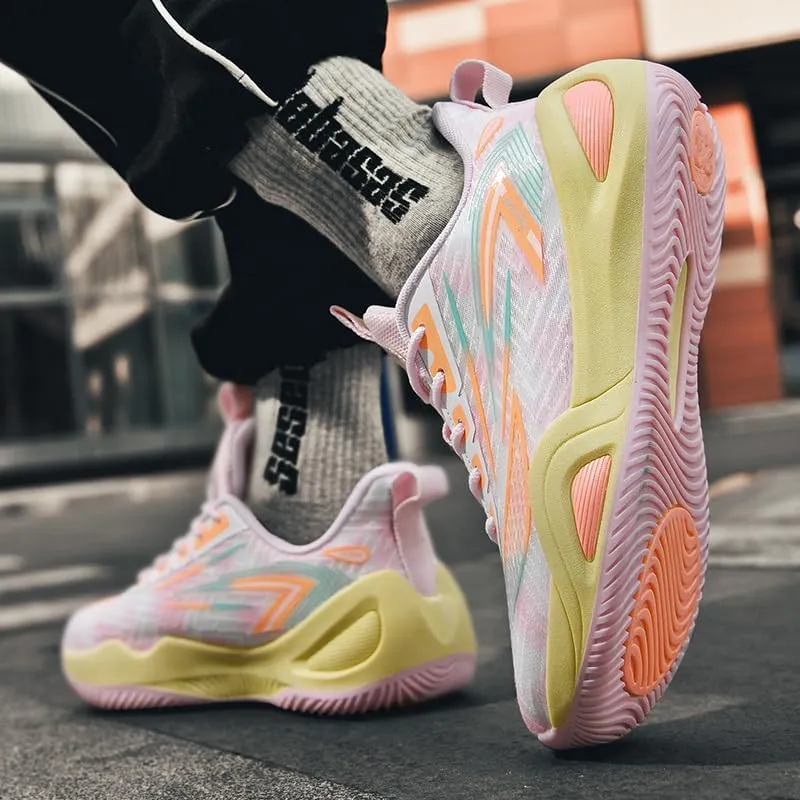 Basketball Shoes for Women and Men, Comfortable Lightweight Sports Outdoor Fashion Sneakers