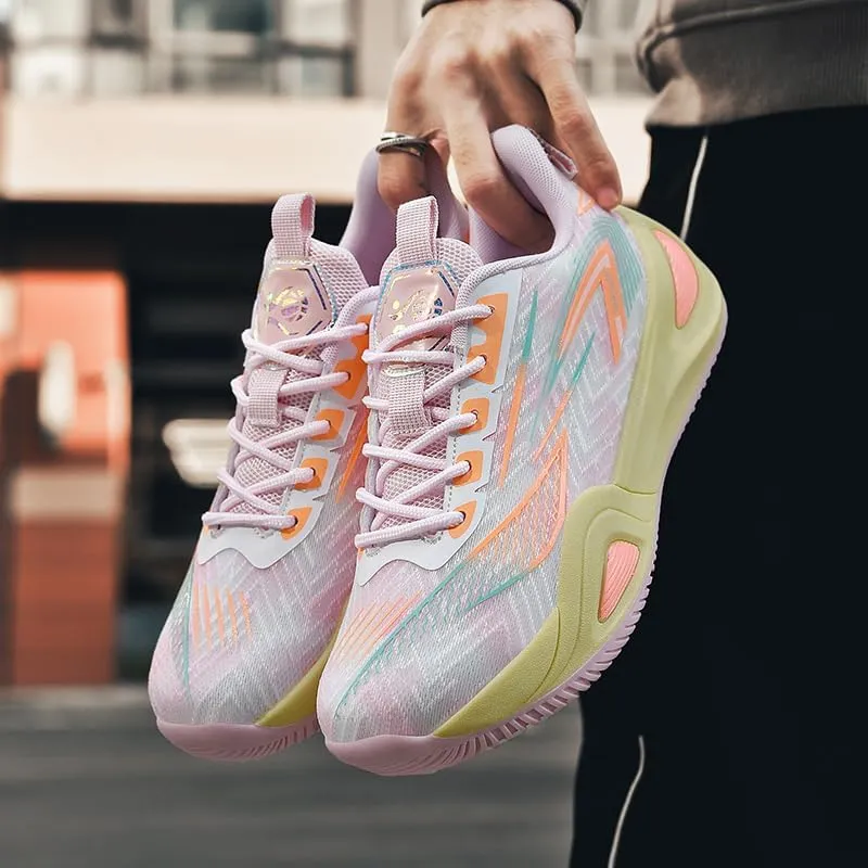 Basketball Shoes for Women and Men, Comfortable Lightweight Sports Outdoor Fashion Sneakers