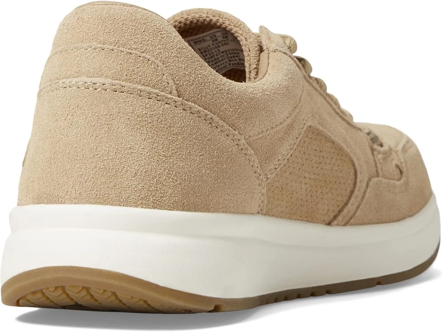 BILLY Footwear Comfort Jogger Sneakers for Women – Leather Upper – PU and Mesh Lining – Round Toe