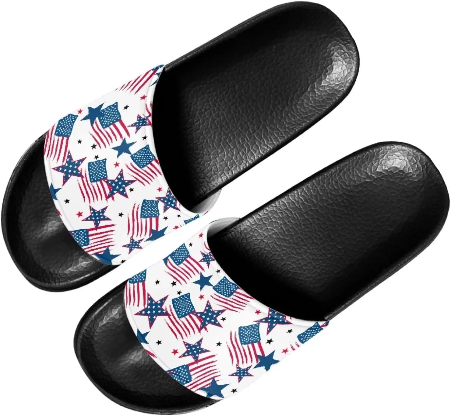 Binienty Funny Slippers for Adults Sandals Unisex Non Slip Quick Drying Shower Slides Bathroom Shoes