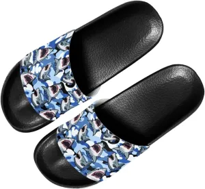 Binienty Funny Slippers for Adults Sandals Unisex Non Slip Quick Drying Shower Slides Bathroom Shoes