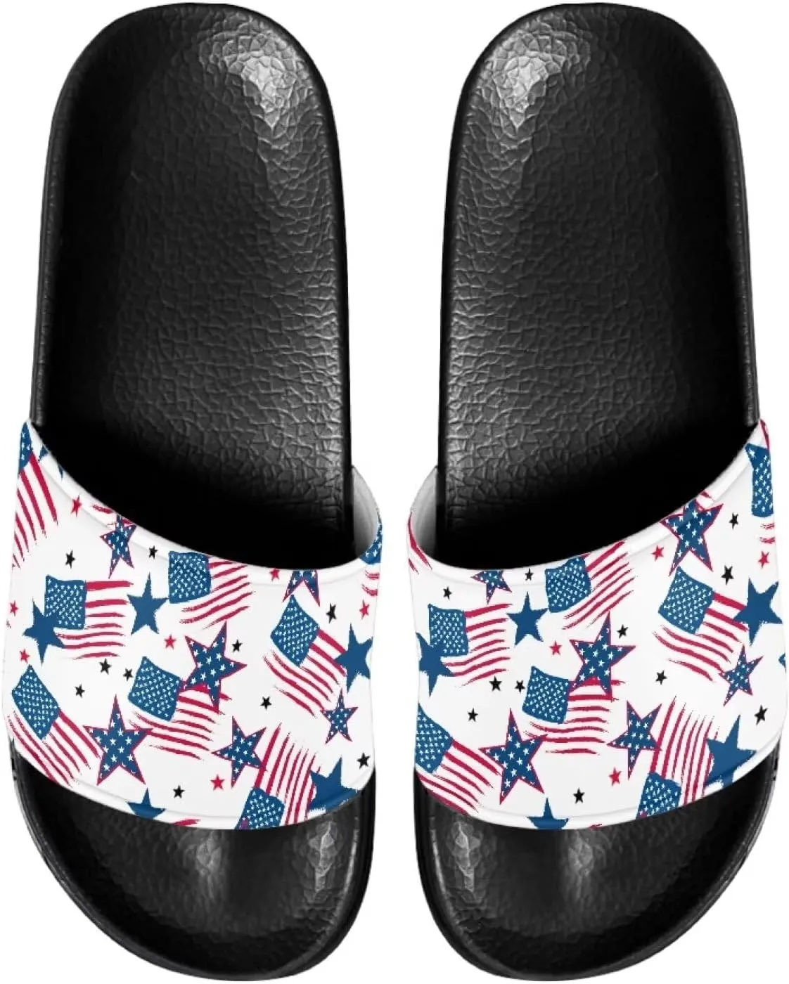 Binienty Funny Slippers for Adults Sandals Unisex Non Slip Quick Drying Shower Slides Bathroom Shoes