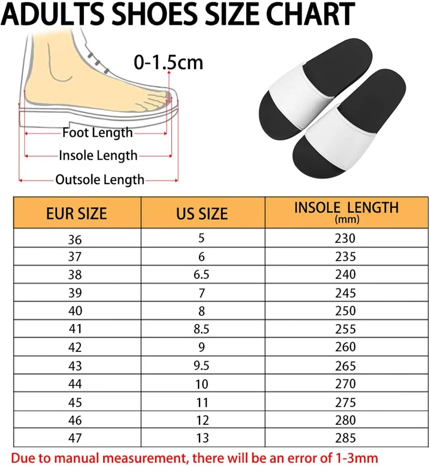 Binienty Funny Slippers for Adults Sandals Unisex Non Slip Quick Drying Shower Slides Bathroom Shoes