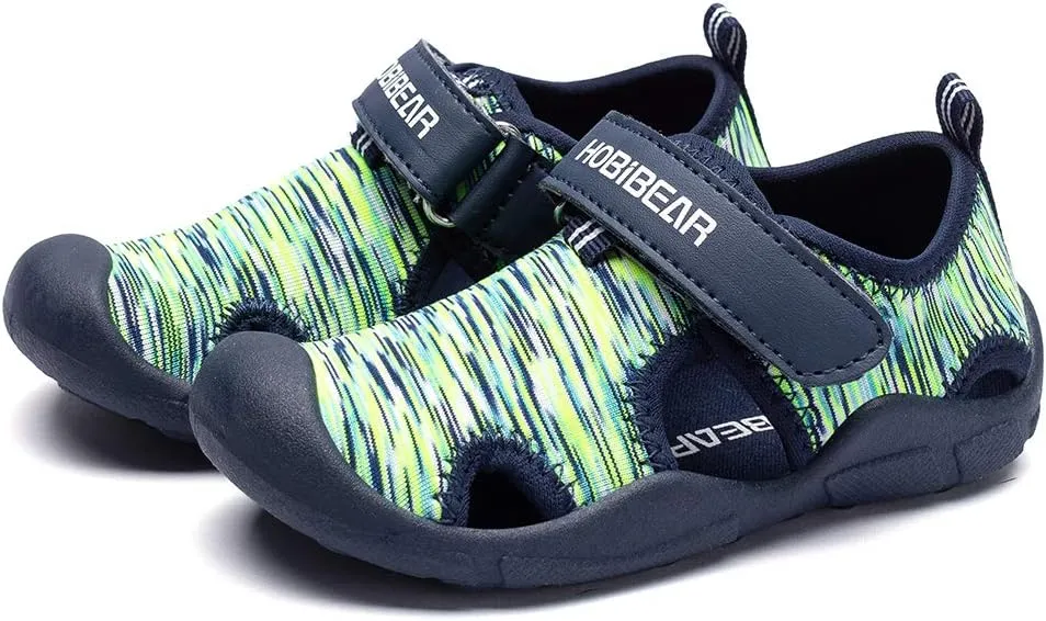 Boys Girls Cute Aquatic Water Shoes Quick Dry Toddler Little Kid Sport Sandals