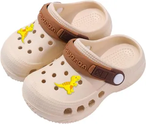 Boys Girls Toddler Clogs Little Kids Slip on Slides Sandals Children Summer Beach Pool Outdoor Water Shoes Shower Slippers