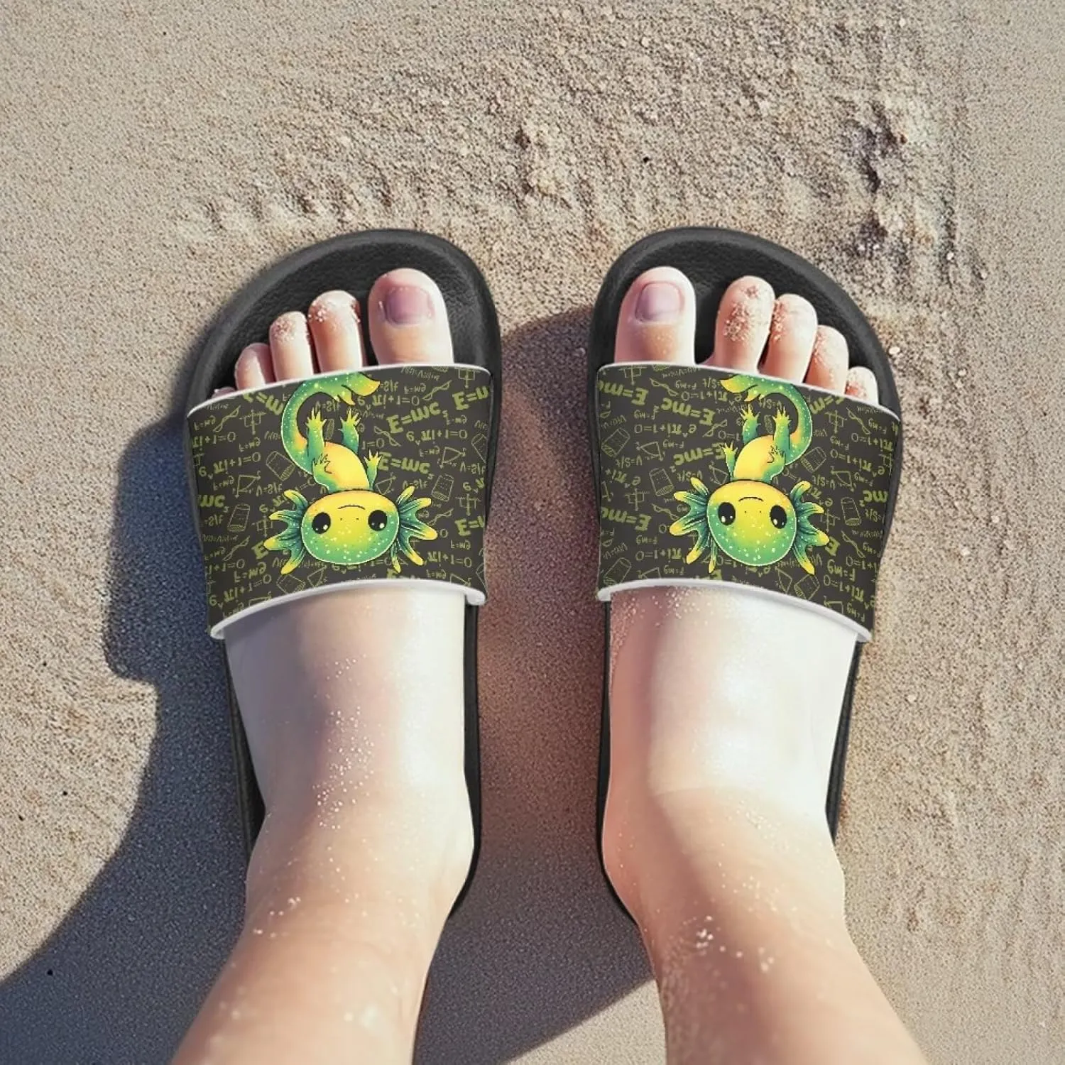 Boys Slides Cool Animal Cloud Slides for Kids Summer House Slippers Beach Sandals