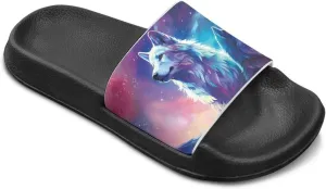 Boys Slides Sandal Non-slip Kids Pool Slides for Beach Lightweight