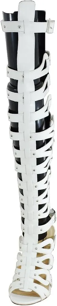Breckelles Women's Diva-22 Gladiator Heels Sandals