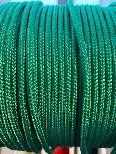 Brights Yacht Racing Braid Sailing Rope | Green