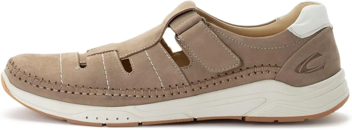 camel active Men's Loafers Snow Shoe, Beige, 8