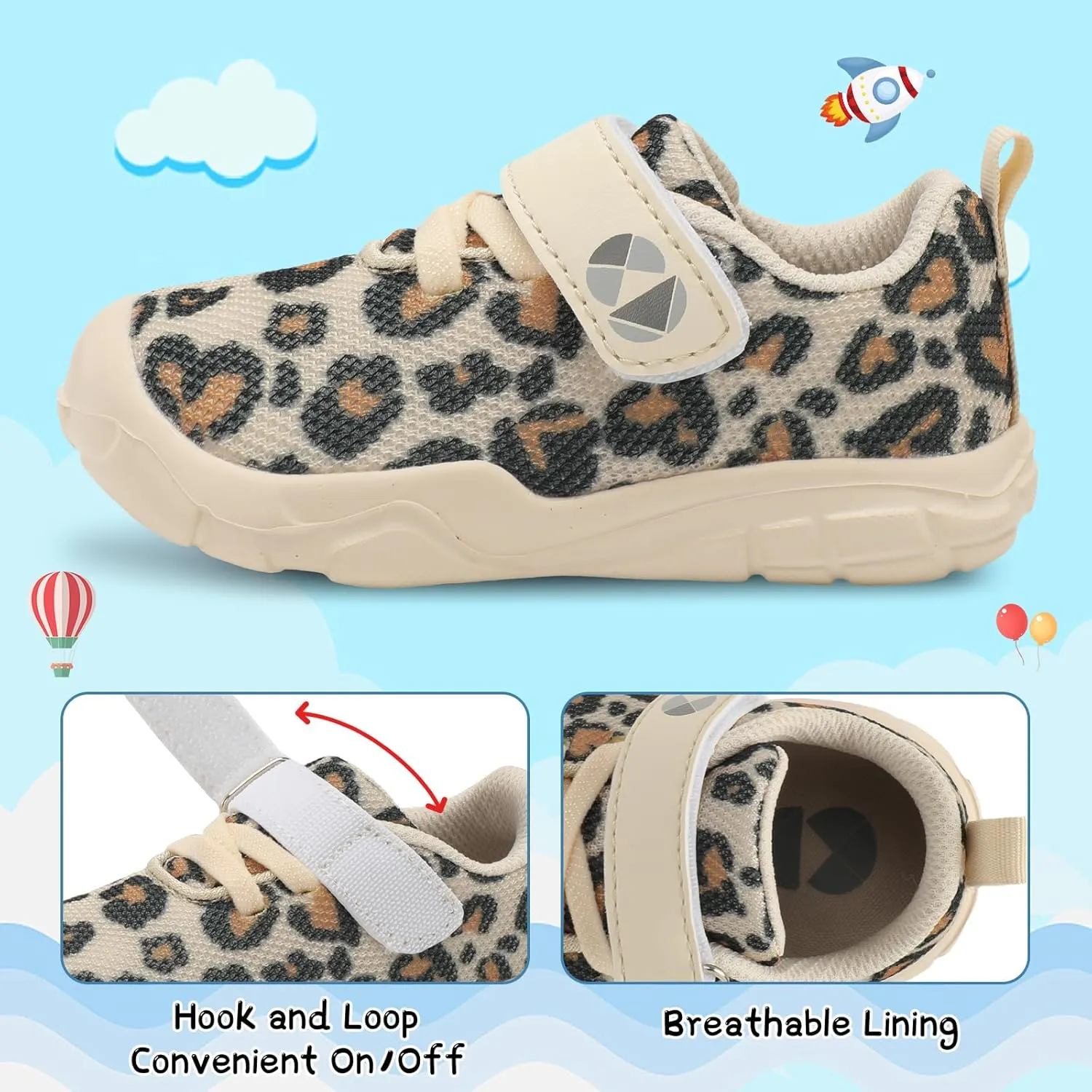 Centipede Demon Toddler Shoes Boys Girls Breathable Sneakers Kids Barefoot Shoes Lightweight Walking Running Shoes Outdoor Athletic Tennis Shoes