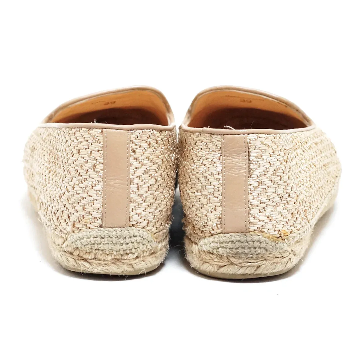 CHRISTIAN LOUBOUTIN Espananou Logo-appliquéd Canvas Espadrilles In Beige