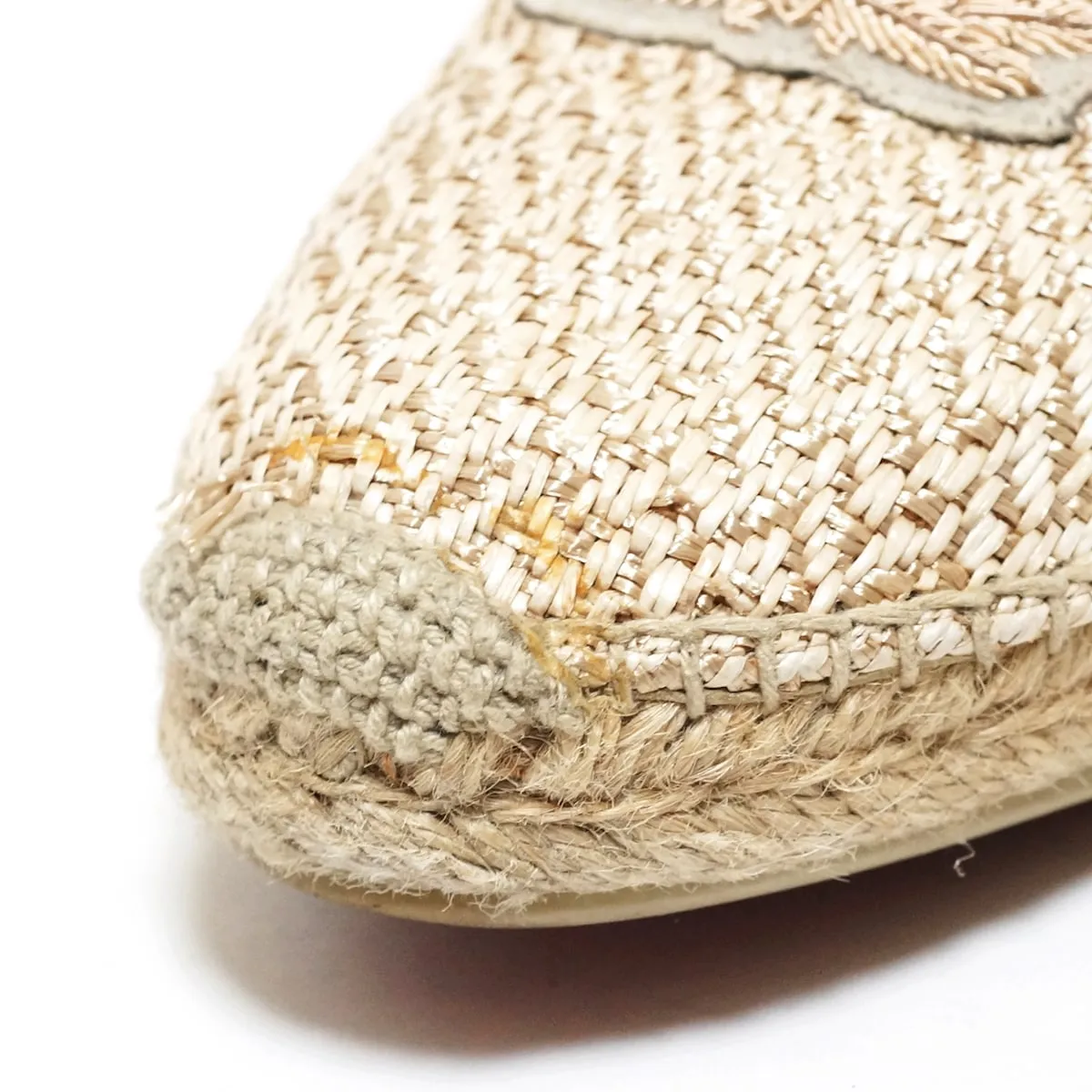 CHRISTIAN LOUBOUTIN Espananou Logo-appliquéd Canvas Espadrilles In Beige