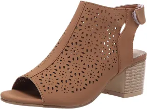 Chunky Sandals for Women Hollow High Heels Bohemian Ankle Strap Pumps Open Toe Dress Sandals Summer Bridal Party Shoes