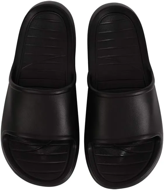 Colgo Mens Shower Shoes Slippers Quick Drying Bathroom Slippers Soft Sole Dorm Room House Gym Pool Sandals