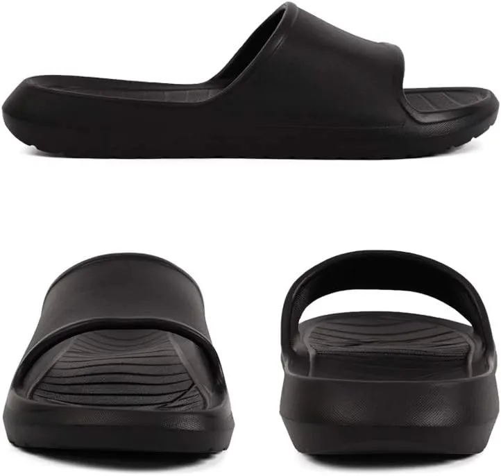 Colgo Mens Shower Shoes Slippers Quick Drying Bathroom Slippers Soft Sole Dorm Room House Gym Pool Sandals