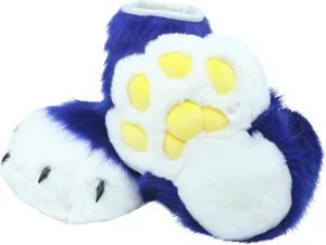 Cosplay Animal Cat Wolf Dog Fox Fursuit Feet Paw Claw Shoes Furry Boots Costume Accessories for Adult