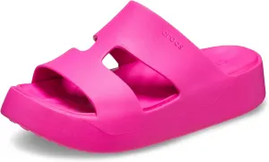 Crocs Women's Getaway Platform H-Strap Sandals, Wedge Sandals for Women
