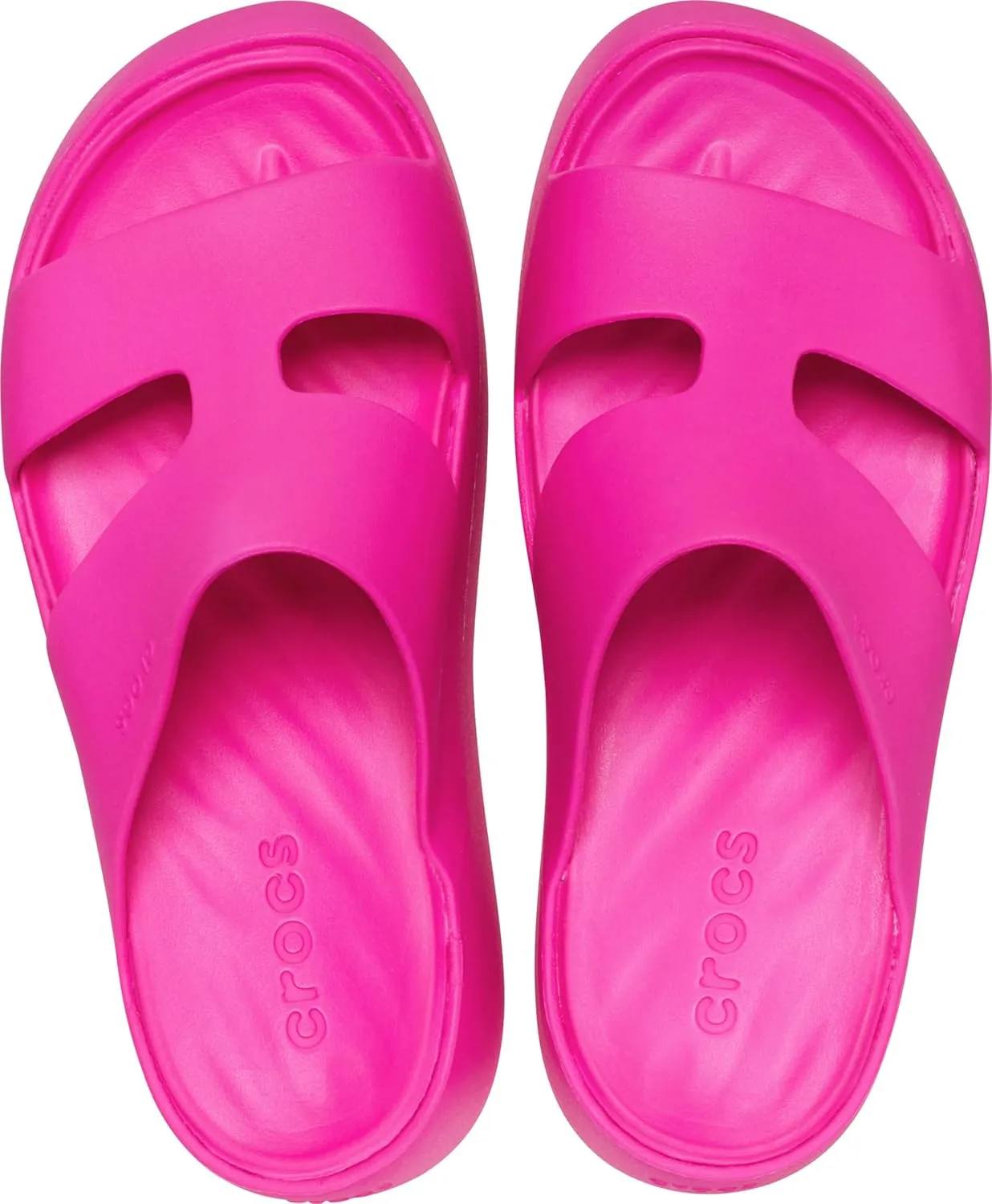 Crocs Women's Getaway Platform H-Strap Sandals, Wedge Sandals for Women
