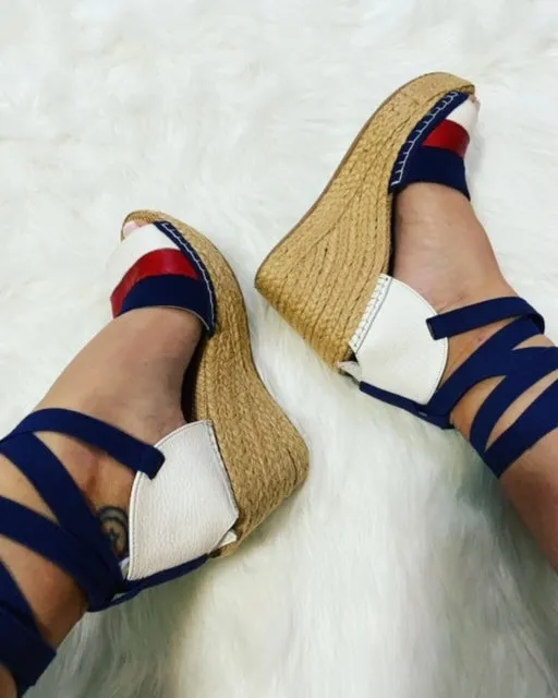 Cuba-USA Espadrilles Shoes Hand made By MBM DESIGN