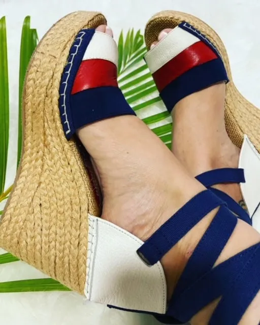 Cuba-USA Espadrilles Shoes Hand made By MBM DESIGN