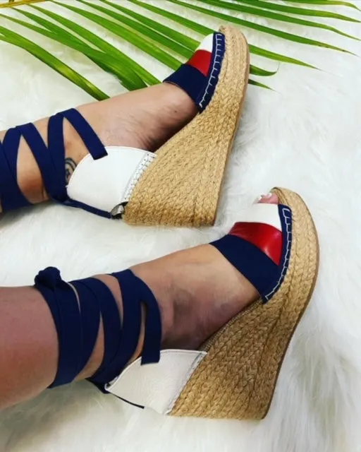 Cuba-USA Espadrilles Shoes Hand made By MBM DESIGN