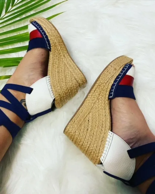 Cuba-USA Espadrilles Shoes Hand made By MBM DESIGN