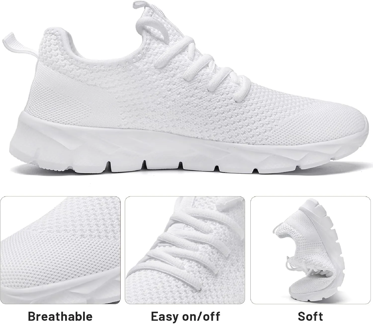 Damyuan Running Shoes for Women Men Sneakers Slip on Walking Shoes Lightweight Tennis Breathable Comfor Womentable Gym Non Slip Workout Casual Unisex Shoes