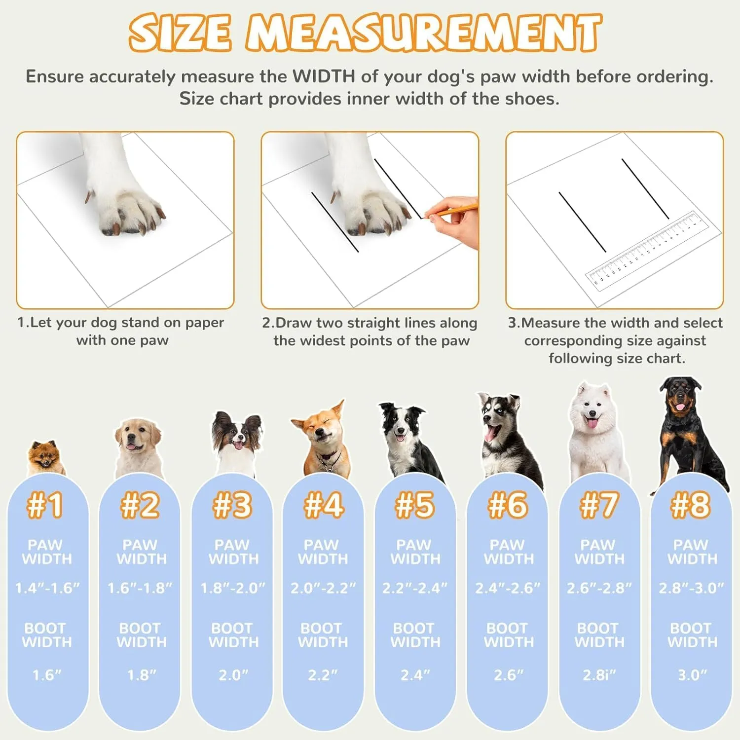 Dog Shoes for Large Small Medium Dogs, Dog Boots & Paw Protectors to Prevent Licking, Dog Booties with Reflective for Hiking, Summer Outdoor Hot Pavement, Winter Snow, Hardwood Floors Size 2