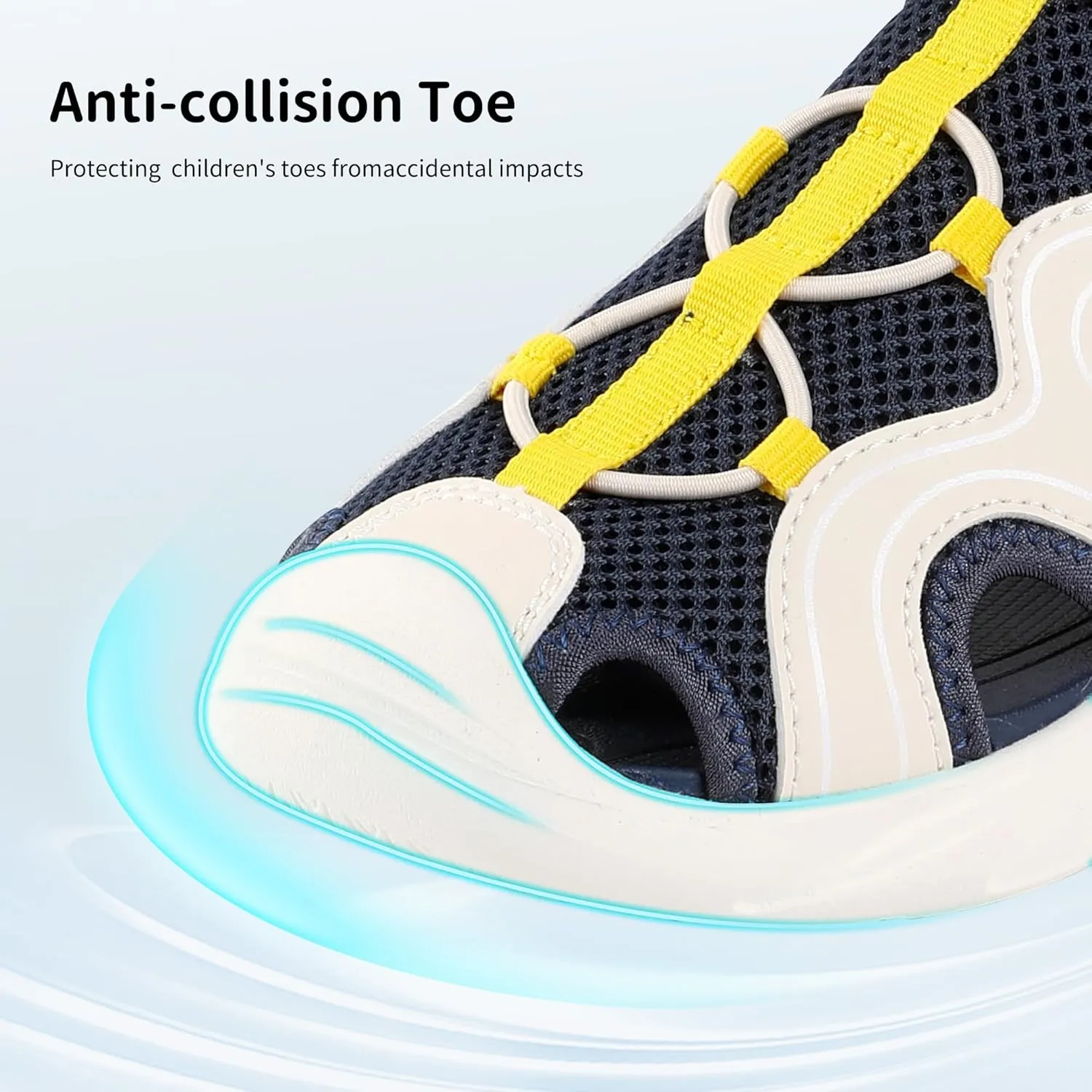 Dr Kong Boys Girls Sandals Summer Kids Sports Sandals Closed Toe Lightweight Athletic Hiking Outdoor (Little Kid)