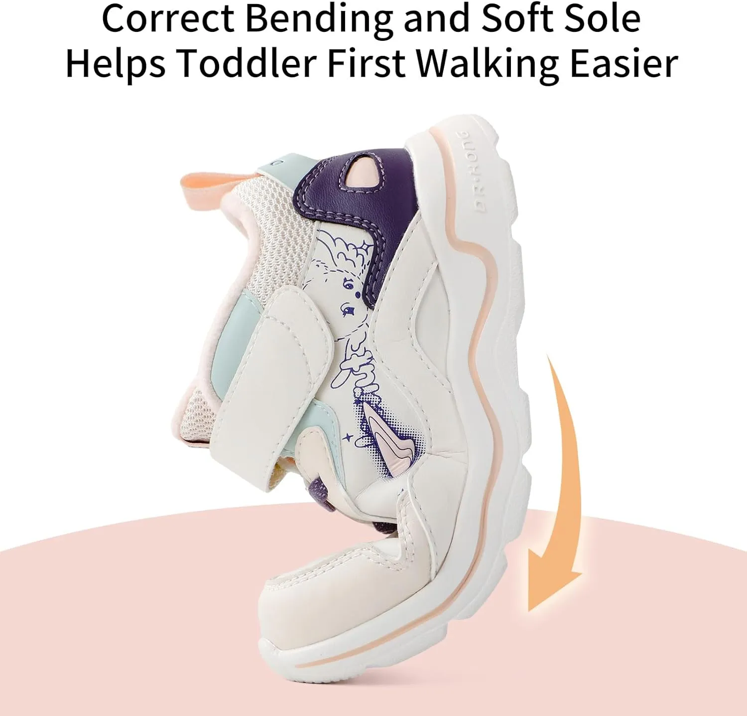 Dr Kong Toddler Shoes Kids Shoes for Boys and Girls Lightweight Durable Casual Athletic Kids Sneakers for Toddlers and Little Kids