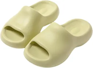 Epsion Women's Cloud Slippers Platform Pillow Slide Sandals Soft Non-slip Sole Quick Drying Summer Spa Bath Pool Gym Shower Shoes