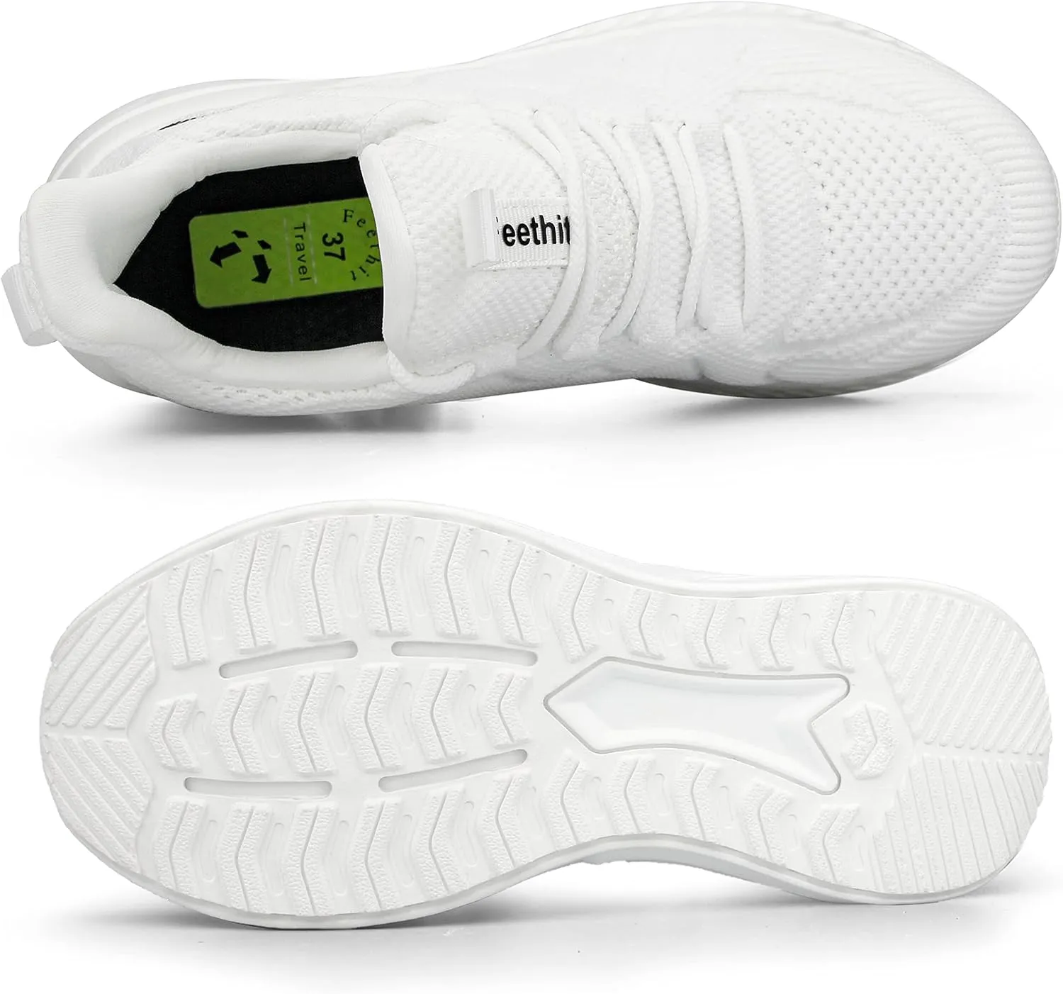 Feethit Women's Running Shoes Lightweight Breathable Walking Sneakers Non-Slip Tennis Gym Workout Athletic Shoes