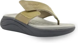 Flip Flops for Women with Adjustable Width Arch Support Thong Sandals for Plantar Fasciitis Swollen Feet Pain Relief Neuropathy