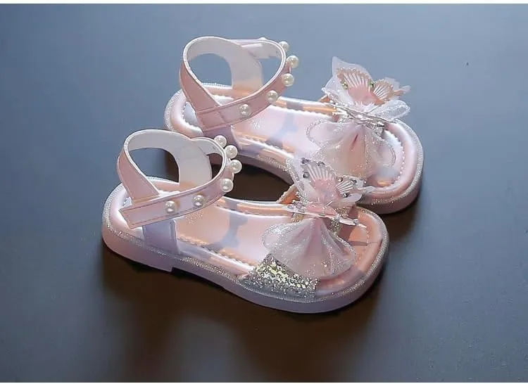 Flying Butterfly Sandals for Girls Dress up Shoes Girls Summer Sandals