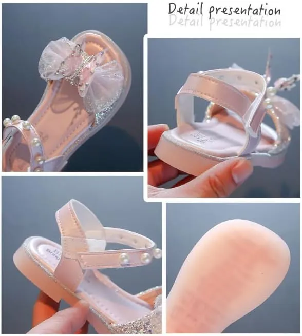 Flying Butterfly Sandals for Girls Dress up Shoes Girls Summer Sandals