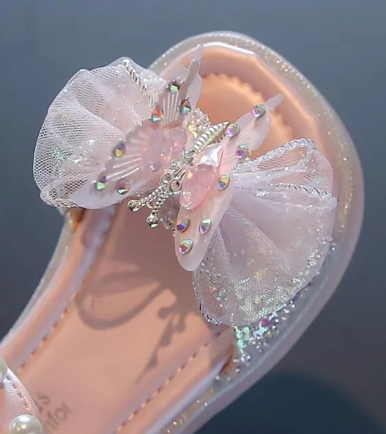 Flying Butterfly Sandals for Girls Dress up Shoes Girls Summer Sandals