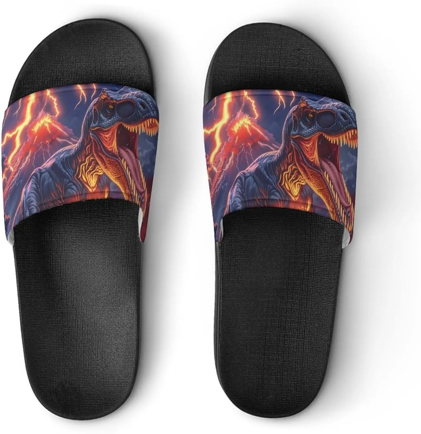 Flying Eagle Native Indian House Sandals Non Slip Slippers Quick Drying Bathroom Shower Shoes for Women Men